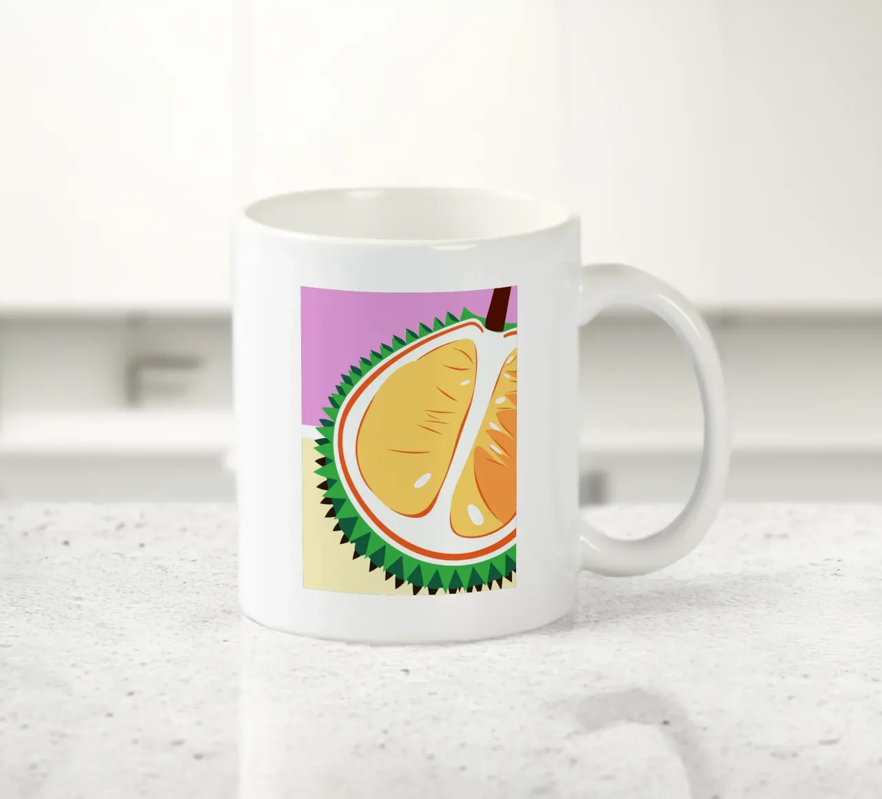 Durian tazza in ceramica da OFFICIAL FRUIT & VEGETABLES