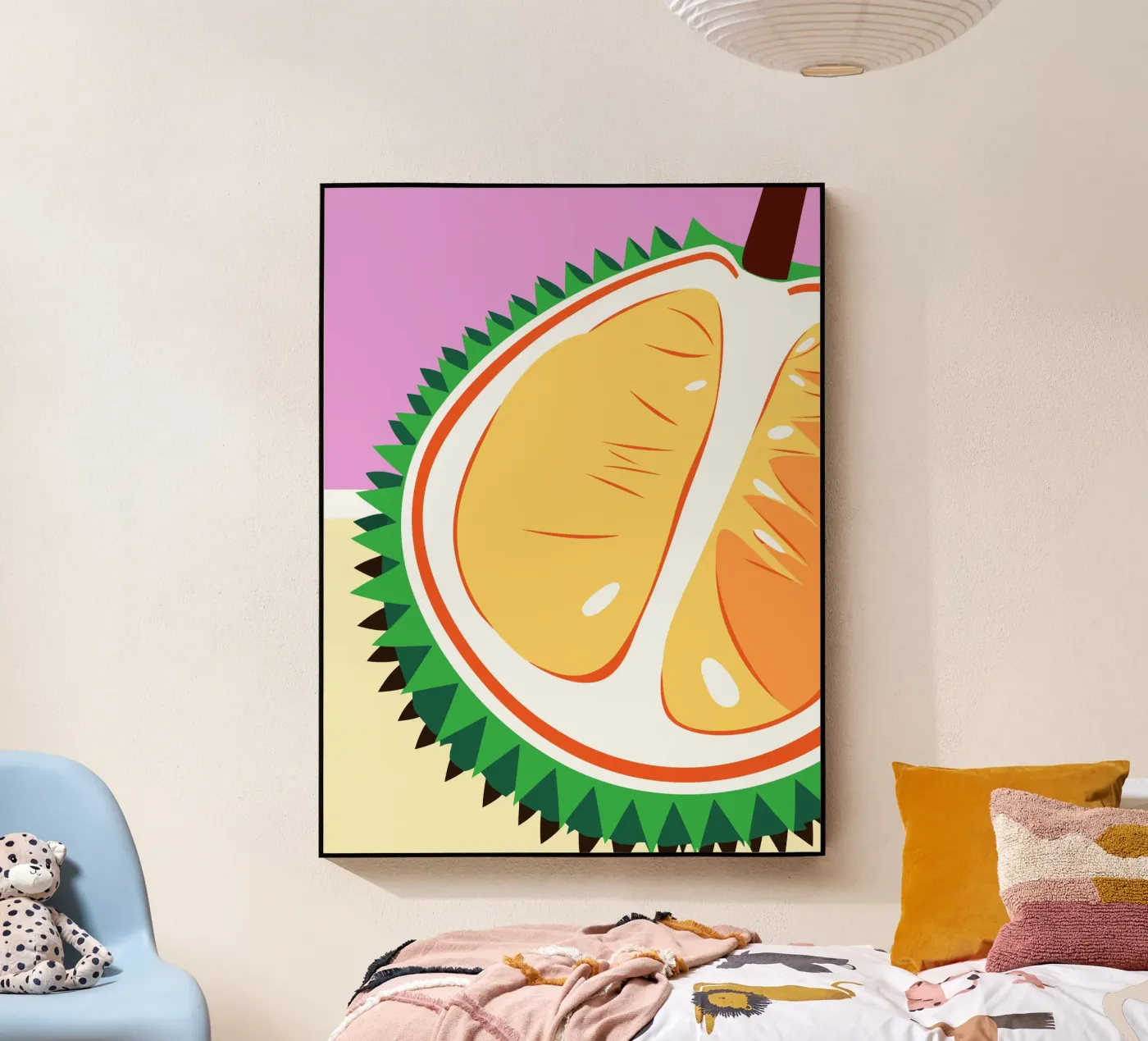 Durian Acryl-Glas von OFFICIAL FRUIT & VEGETABLES