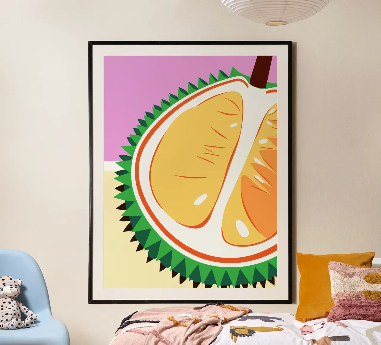 Durian poster da OFFICIAL FRUIT & VEGETABLES