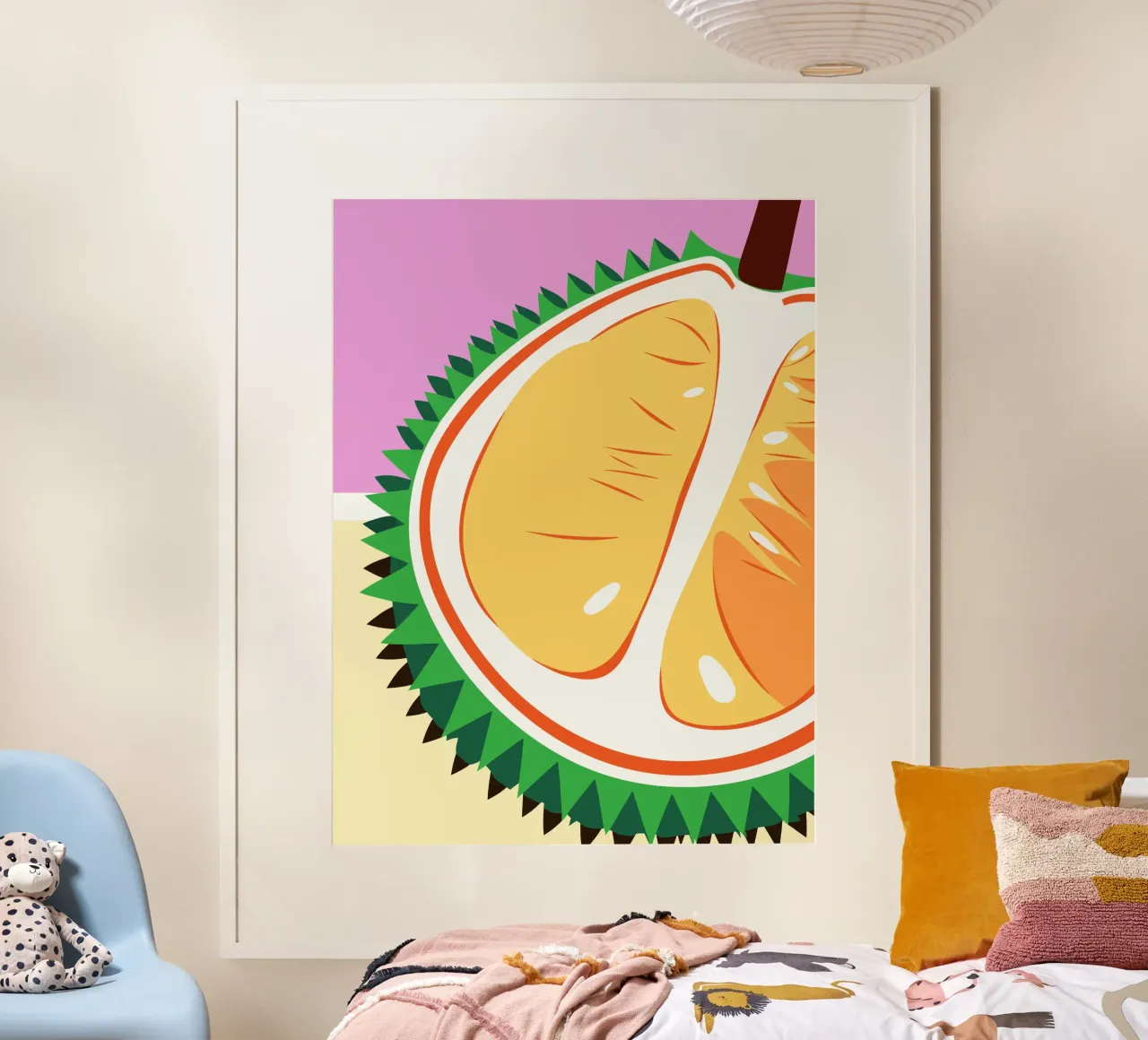 Durian poster da OFFICIAL FRUIT & VEGETABLES