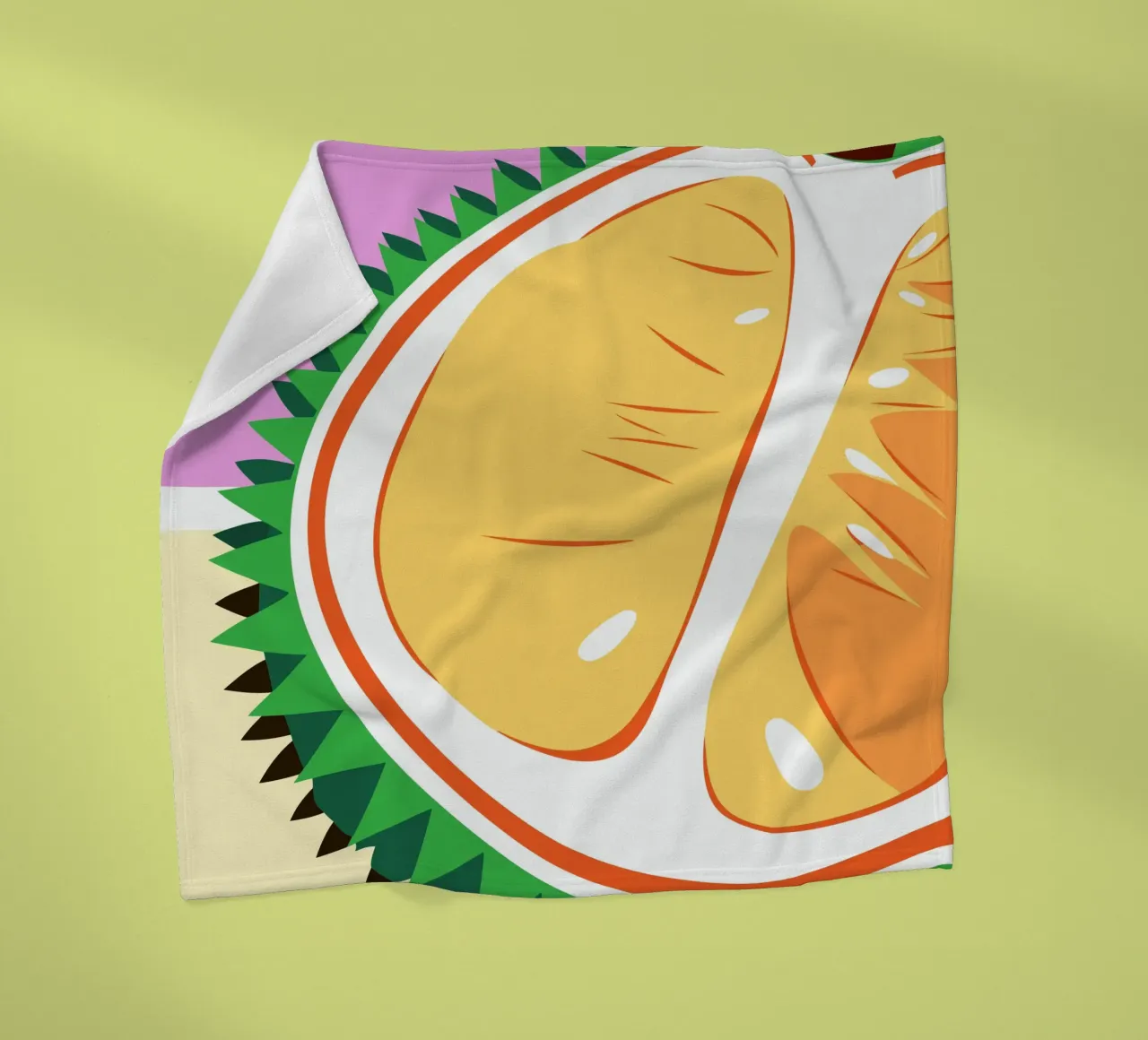 Durian coperta in pile da OFFICIAL FRUIT & VEGETABLES