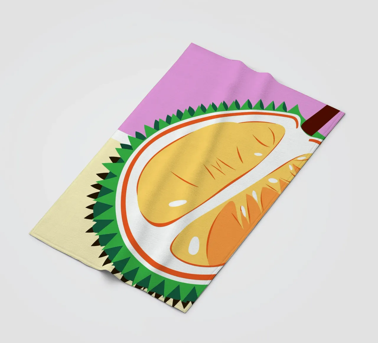 Durian coperta in pile da OFFICIAL FRUIT & VEGETABLES