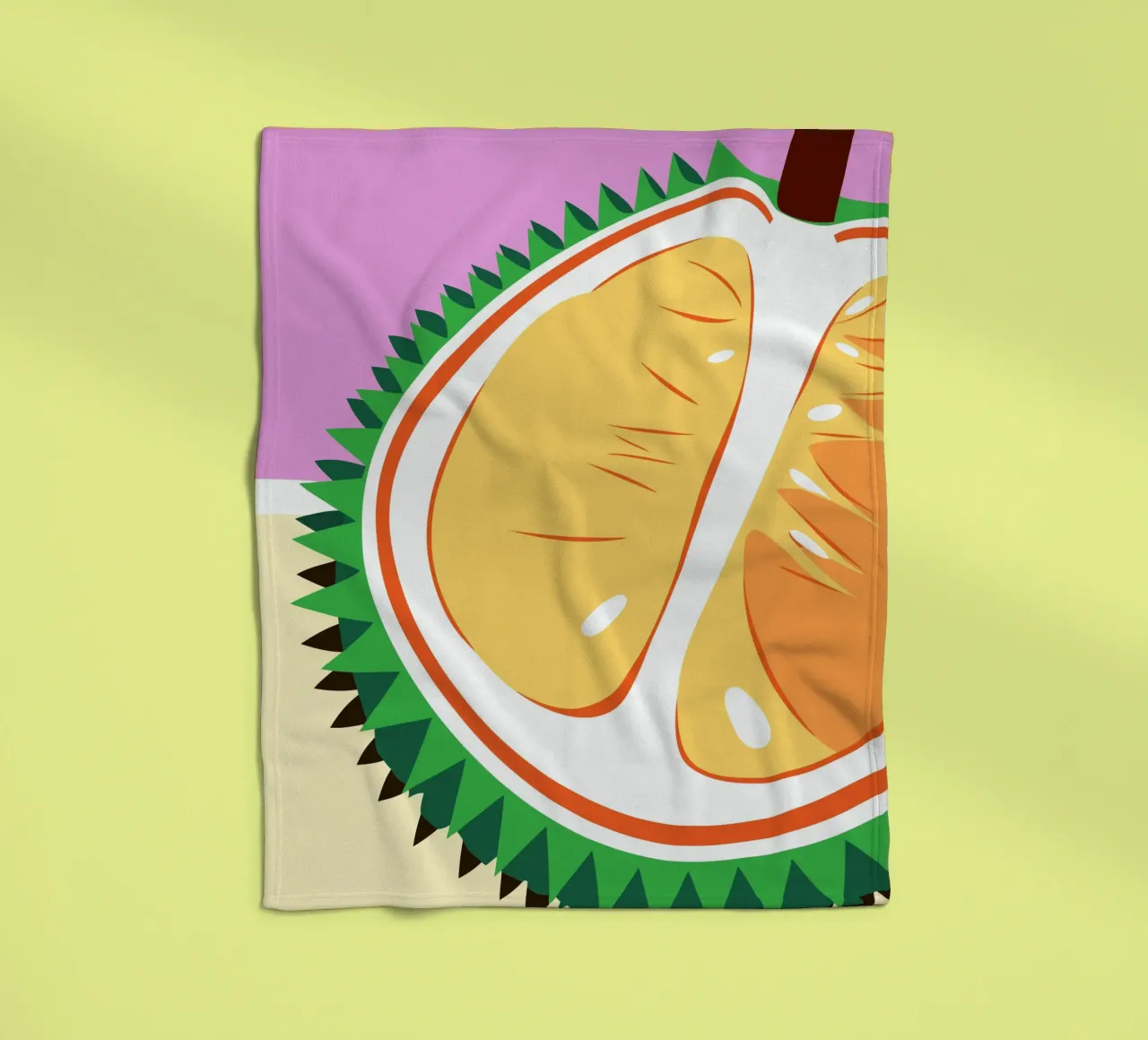 Durian coperta in pile da OFFICIAL FRUIT & VEGETABLES