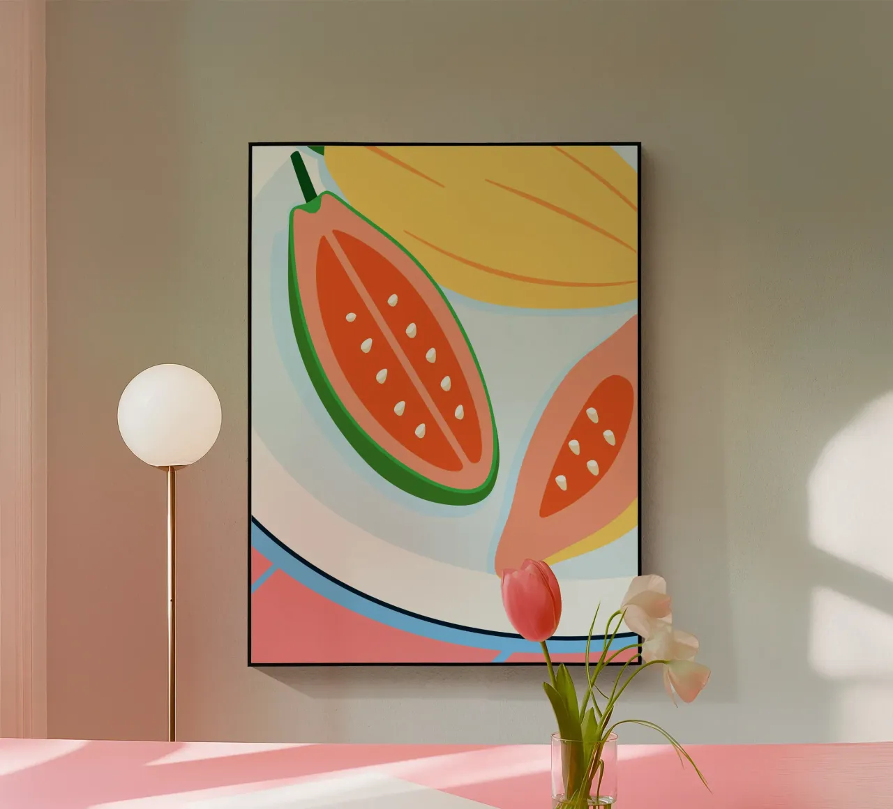 Guava rossa plexiglass da OFFICIAL FRUIT & VEGETABLES