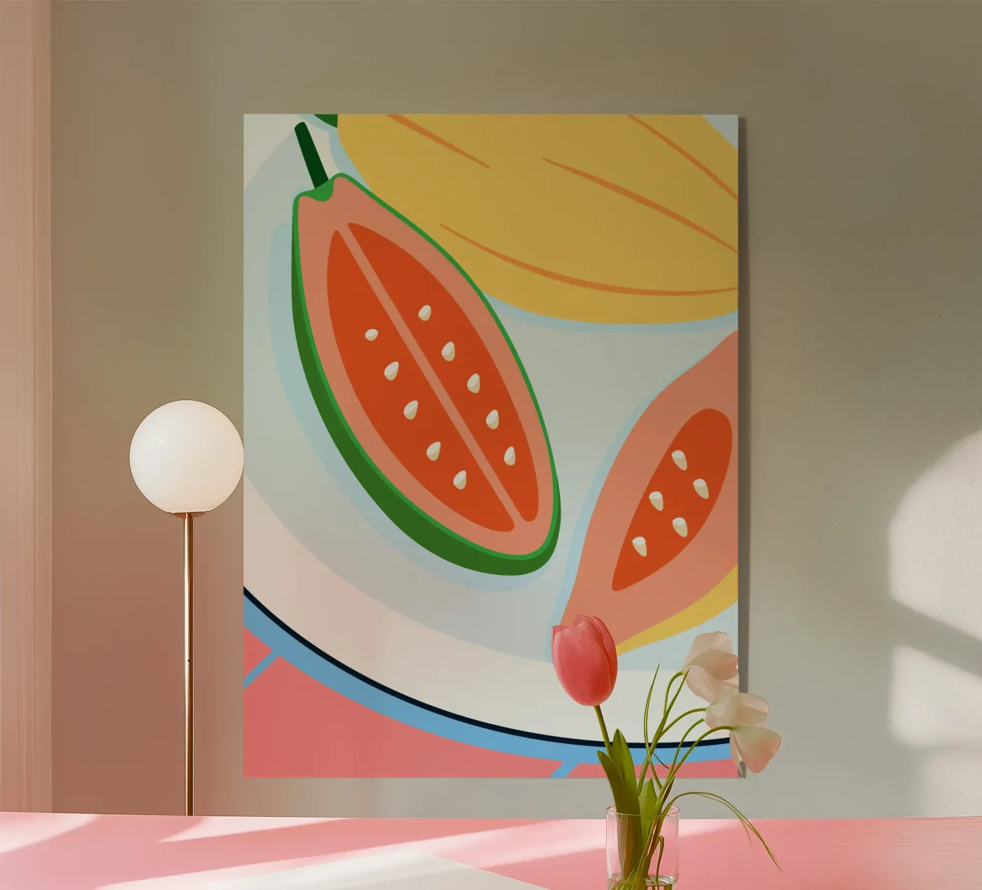 Guava rossa plexiglass da OFFICIAL FRUIT & VEGETABLES