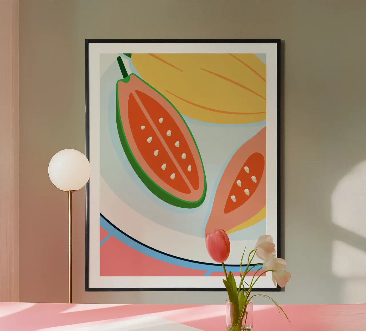 Guava rossa poster da OFFICIAL FRUIT & VEGETABLES