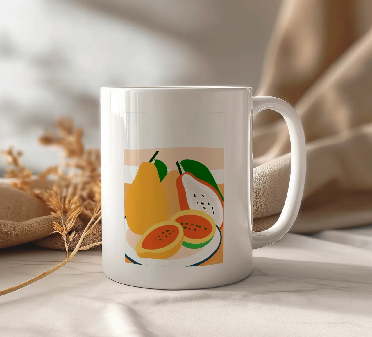 Zampone tazza in ceramica da OFFICIAL FRUIT & VEGETABLES