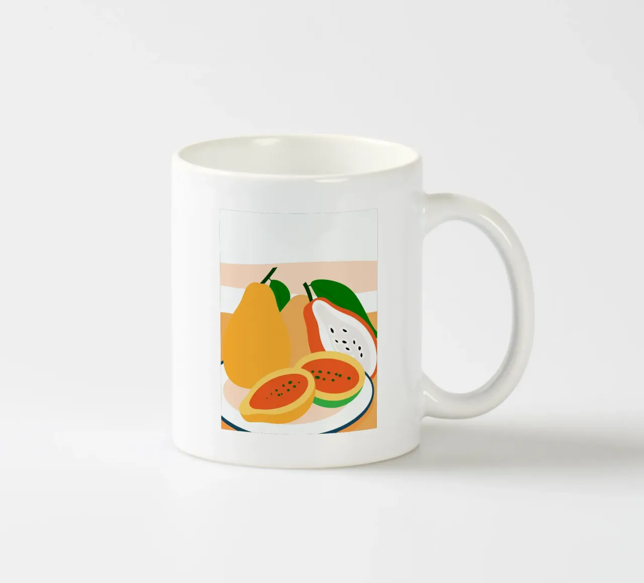 Zampone tazza in ceramica da OFFICIAL FRUIT & VEGETABLES