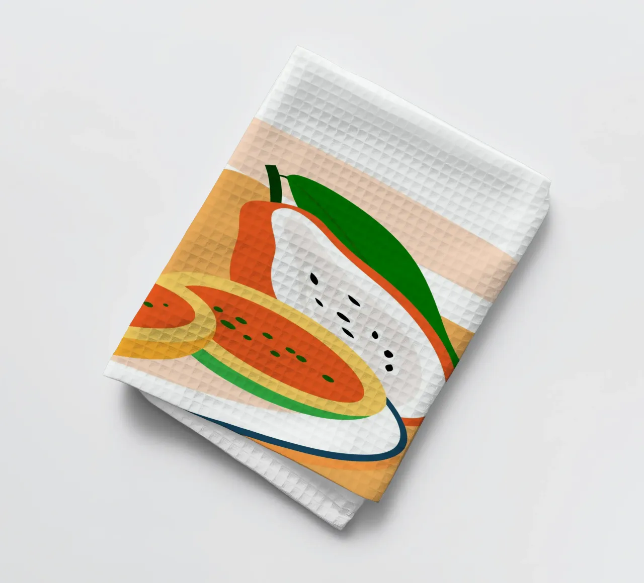 Pawpaw theedoek van OFFICIAL FRUIT & VEGETABLES