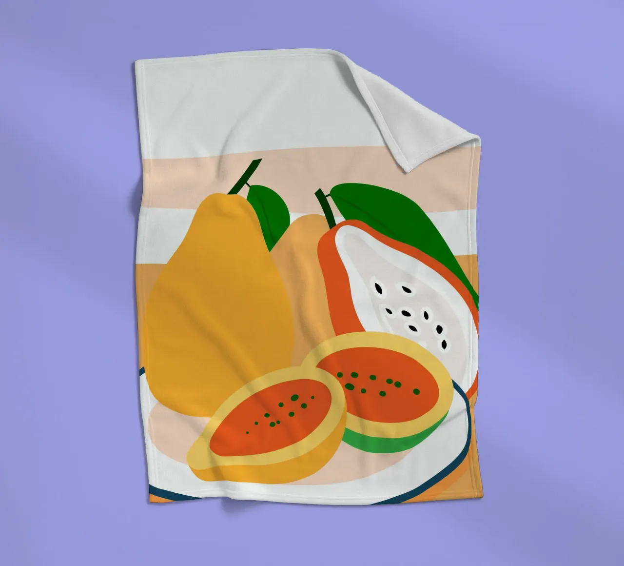 Zampone coperta in pile da OFFICIAL FRUIT & VEGETABLES