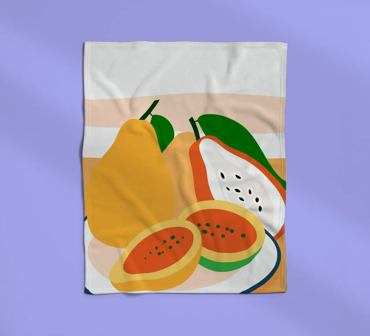 Zampone coperta in pile da OFFICIAL FRUIT & VEGETABLES