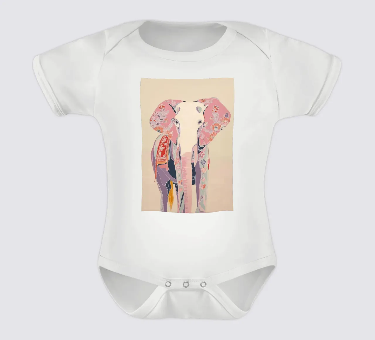 Memory in Bloom body neonato maniche corte da Luca