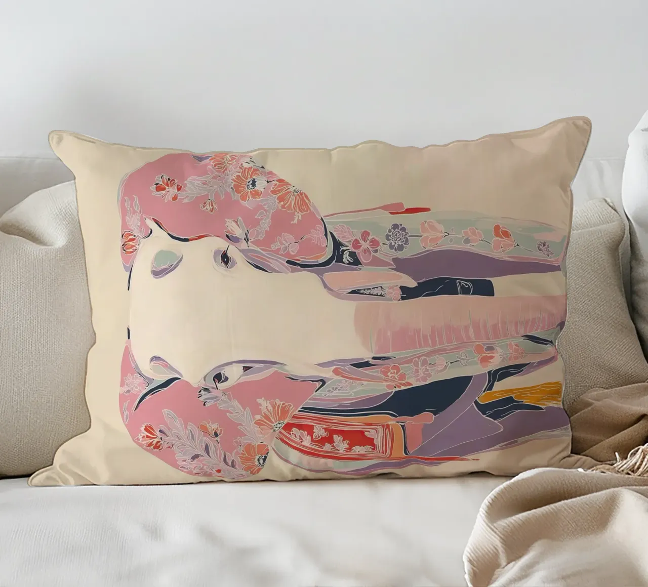 Memory in Bloom cuscino da Luca