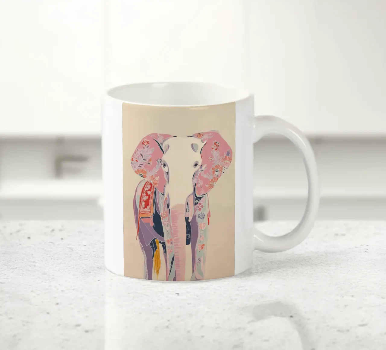 Memory in Bloom taza de cerámica de Luca