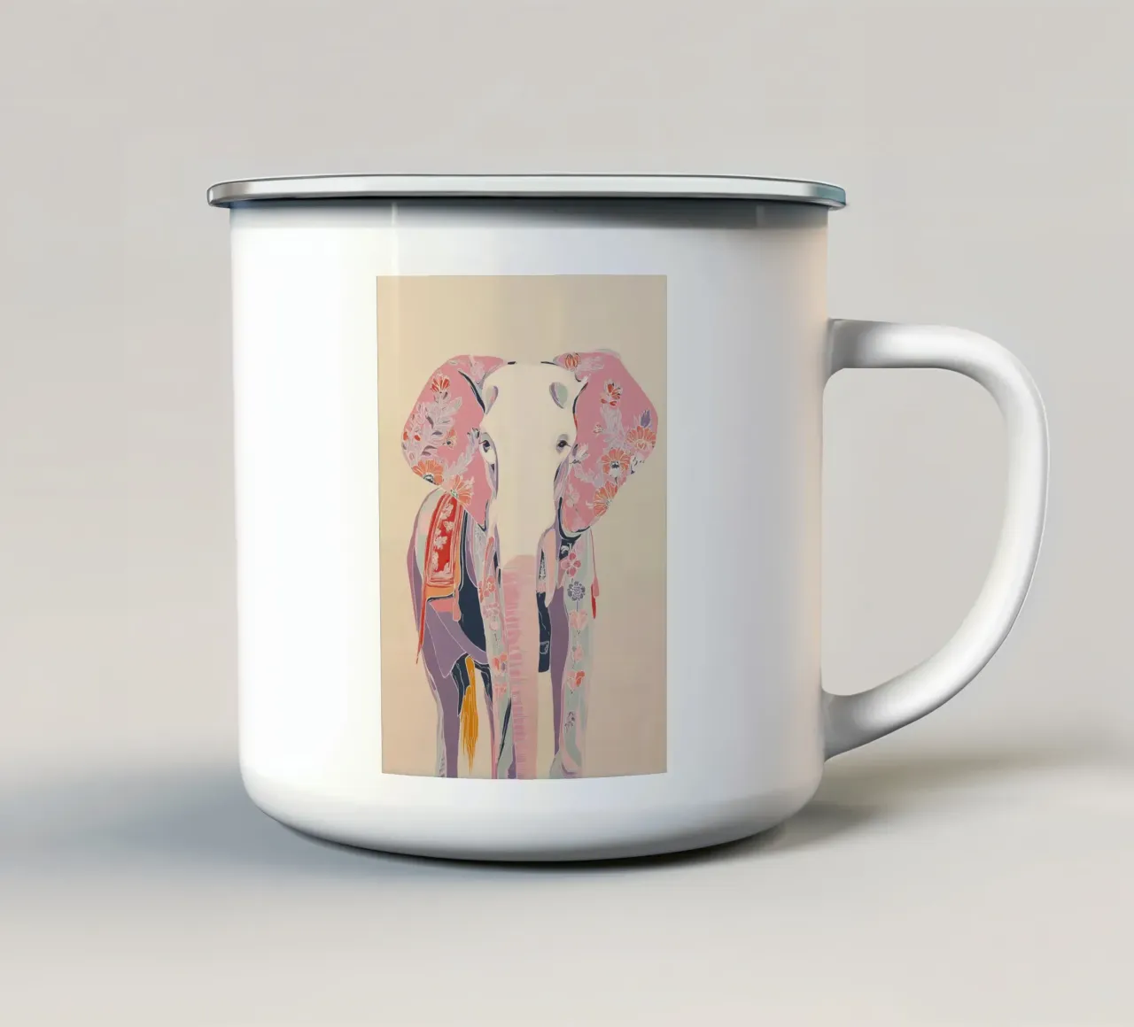 Memory in Bloom tazza in smalto da Luca