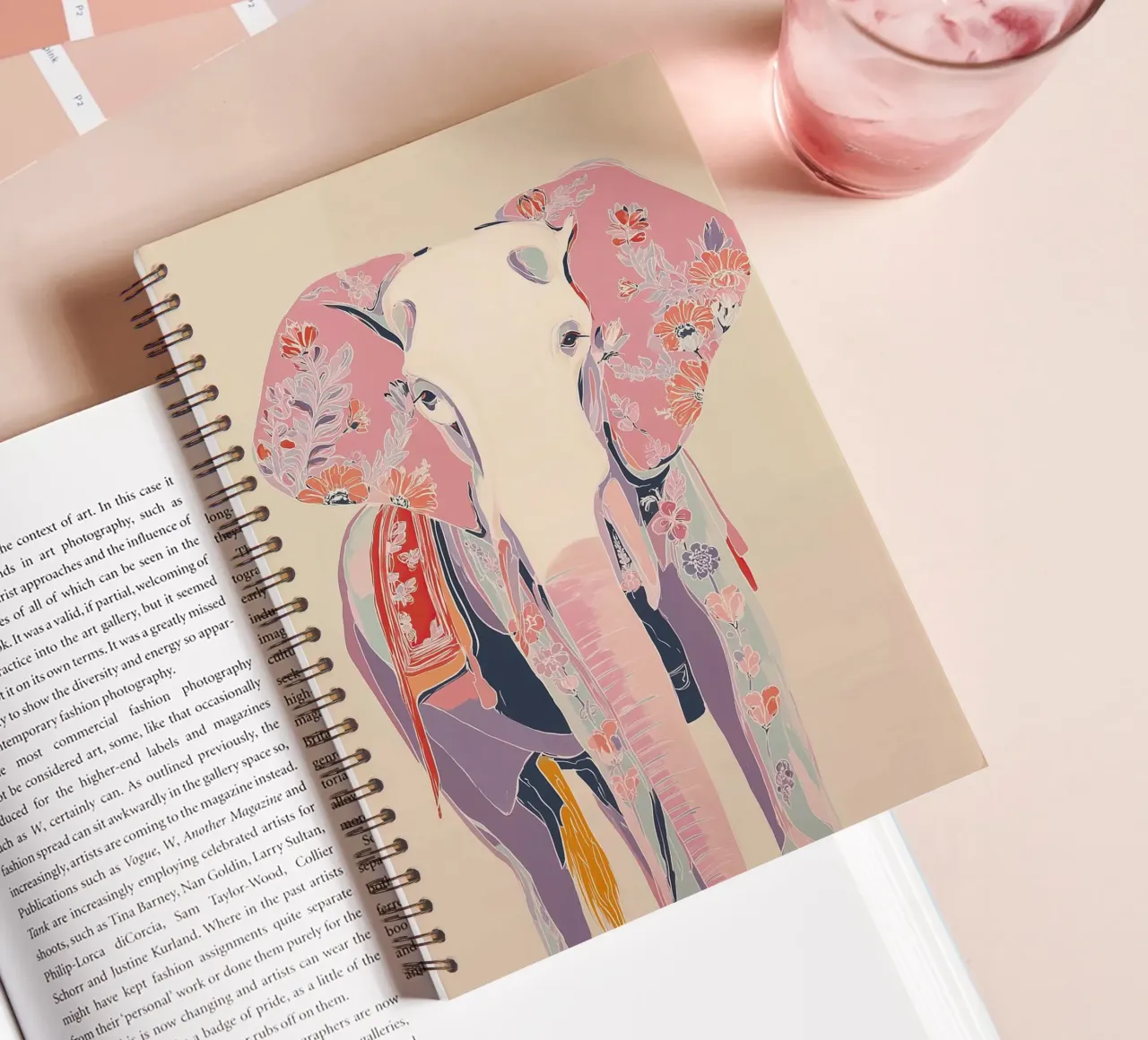 Memory in Bloom spiral notebook by Luca