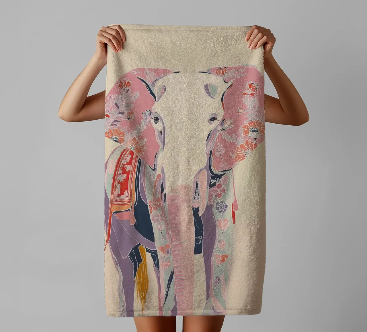 Memory in Bloom serviette de bain de Luca