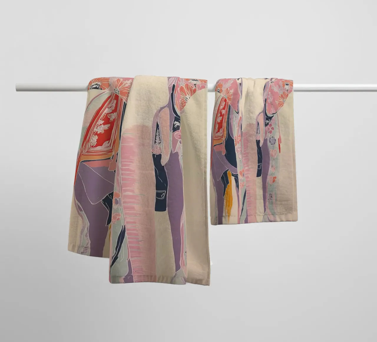 Memory in Bloom serviette de bain de Luca