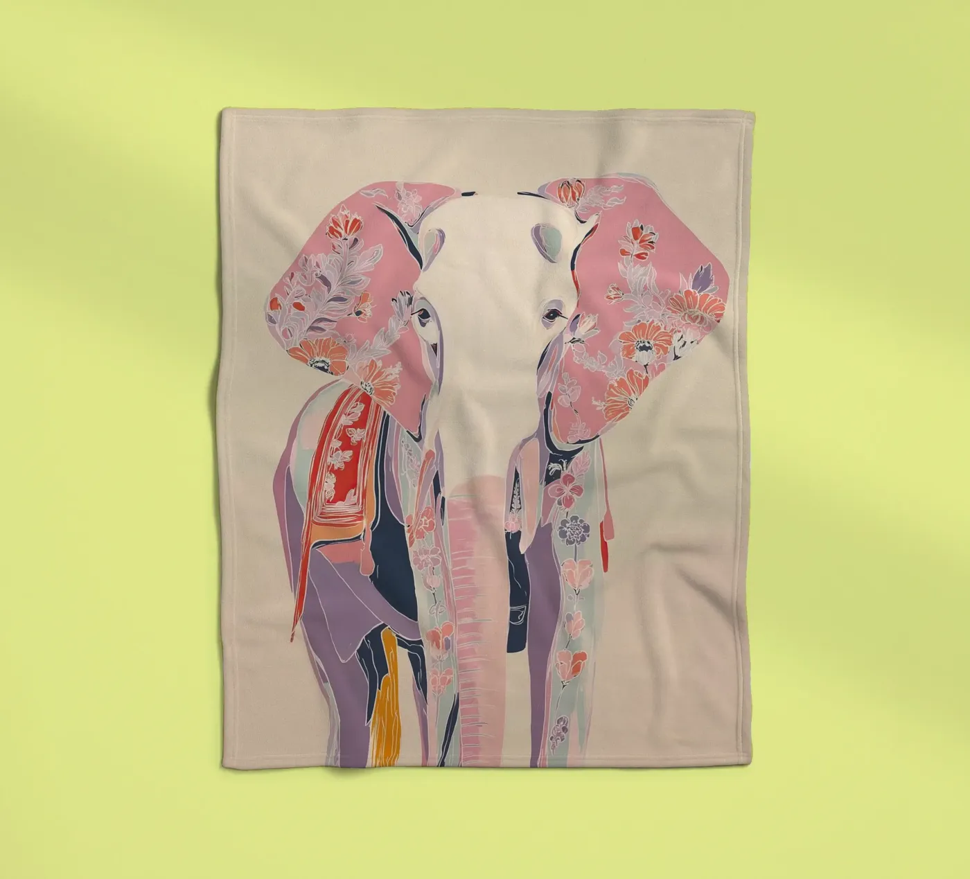 Memory in Bloom fleecedeken van Luca