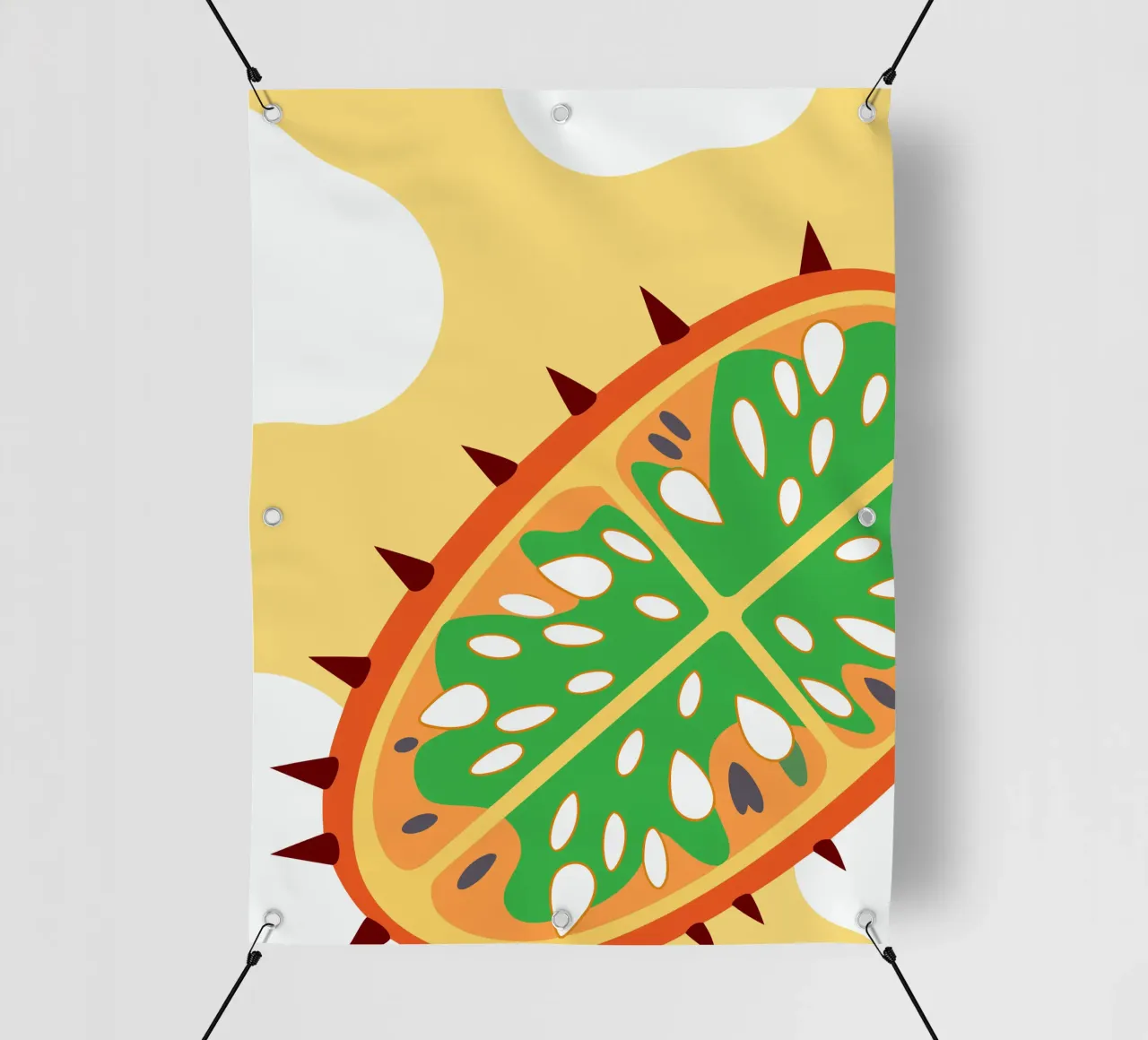 Kiwano fruit telo in pvc da OFFICIAL FRUIT & VEGETABLES