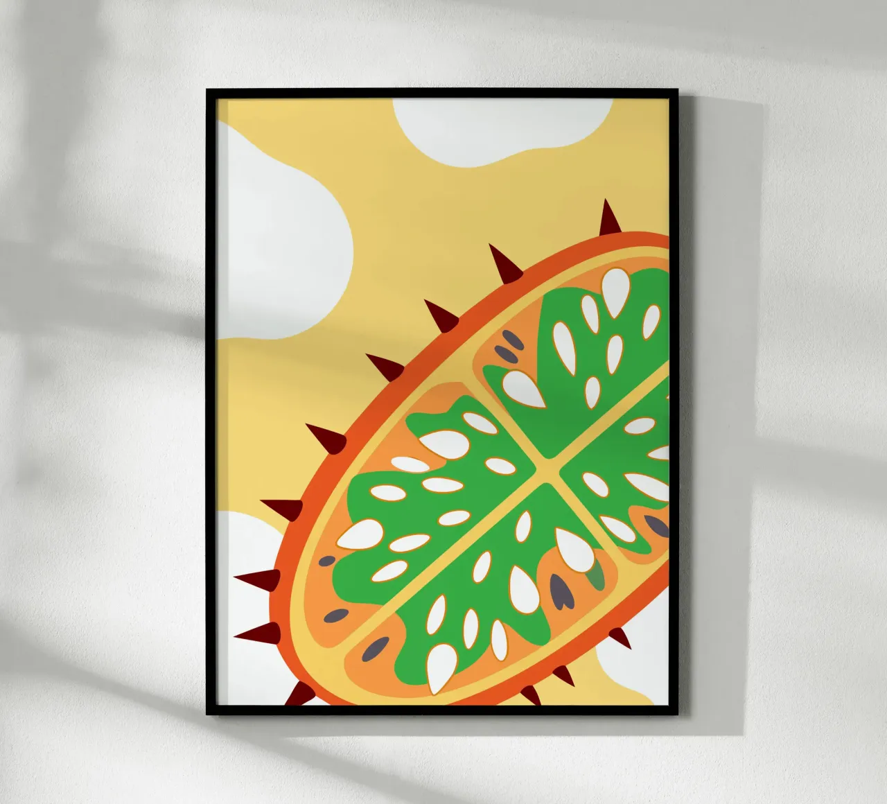 Kiwano fruit carta hahnemühle da OFFICIAL FRUIT & VEGETABLES