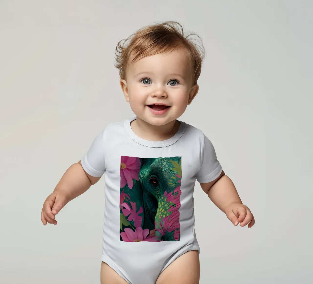 Echo of the Earth body neonato maniche corte da Luca