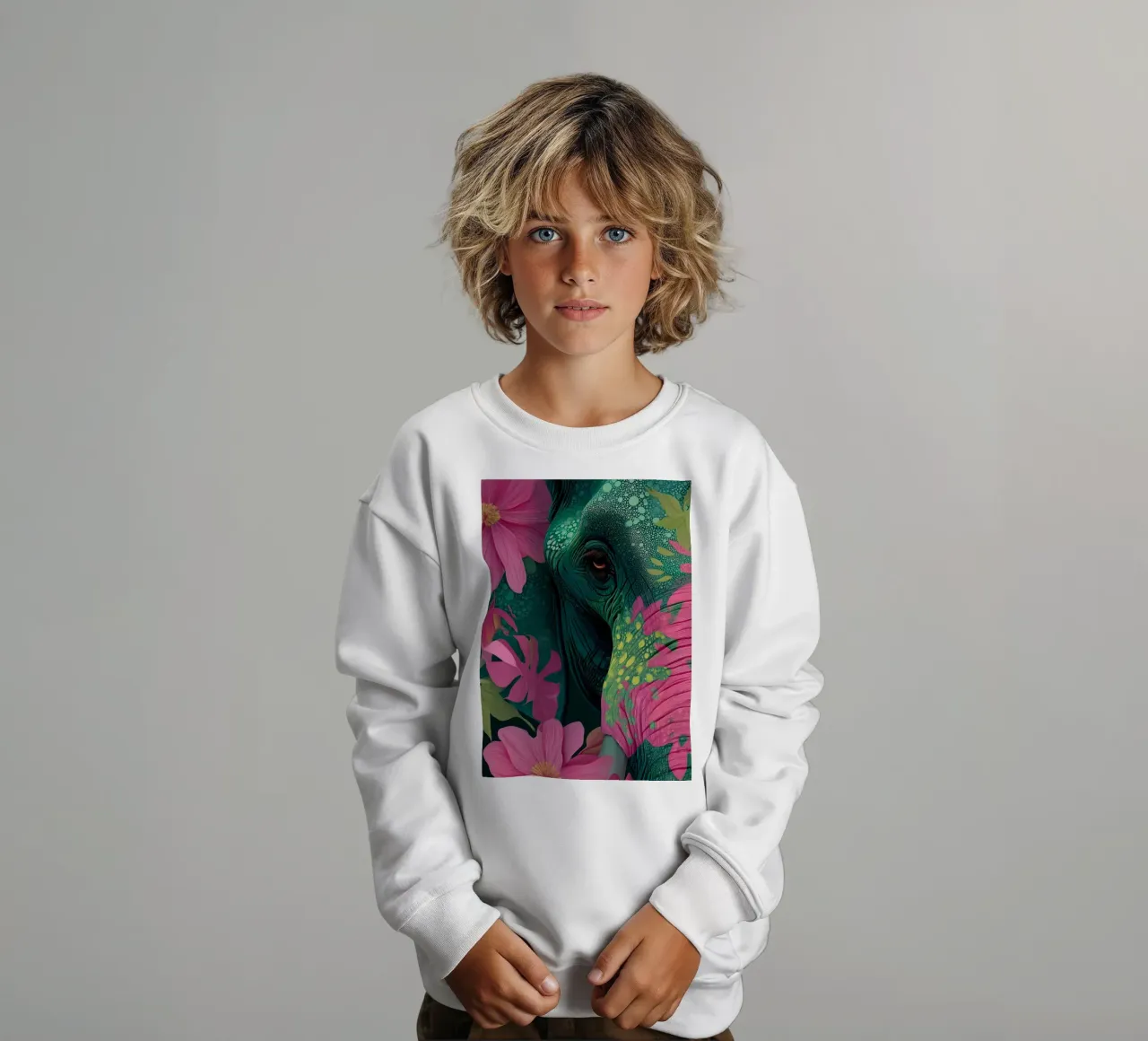 Echo of the Earth felpa bambino da Luca