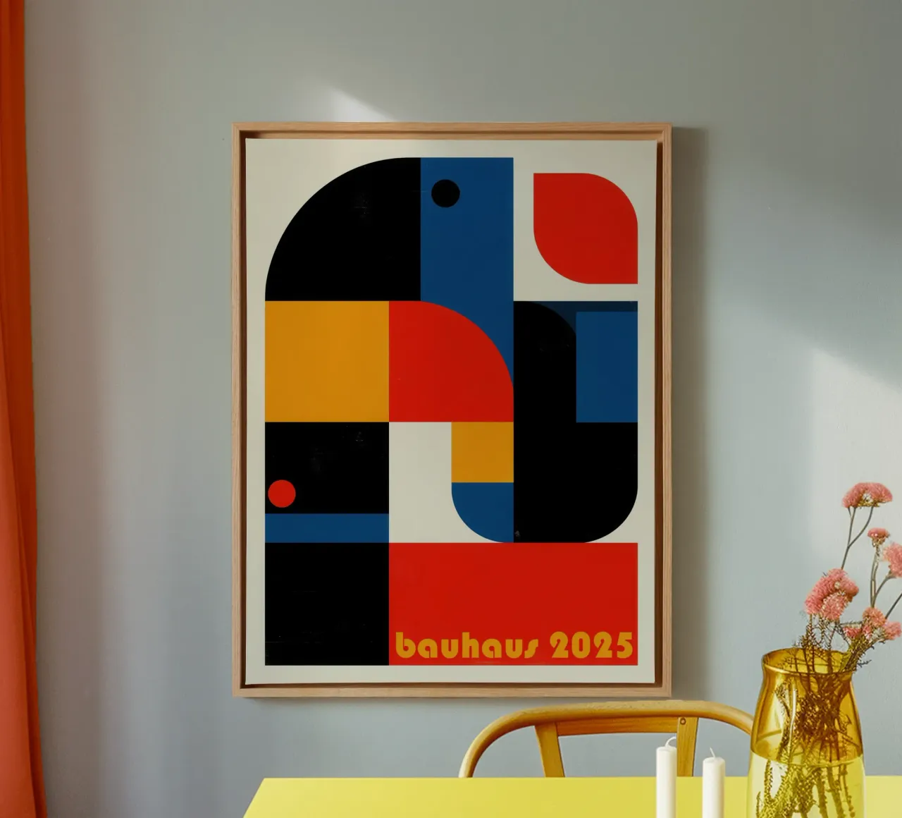 Bauhaus 2025 | Constructivist geometry canvas by Autofocus