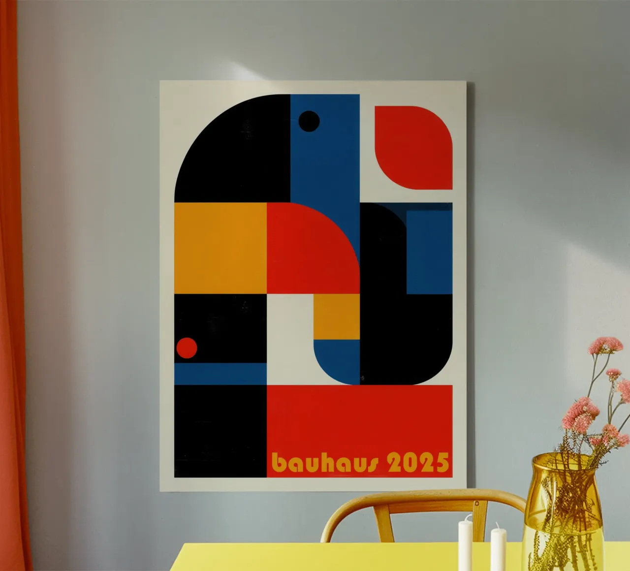 Bauhaus 2025 | Constructivist geometry canvas by Autofocus