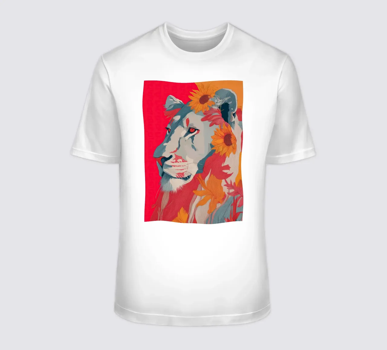 Lion in the Sun t-shirt da Luca