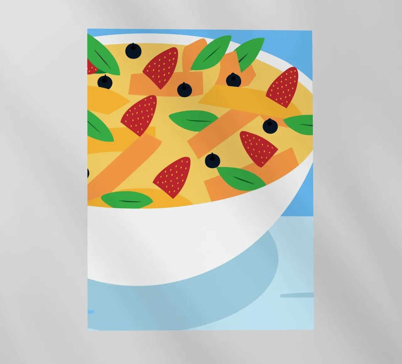 Insalatiera di frutta pellicola backlit da OFFICIAL FRUIT & VEGETABLES
