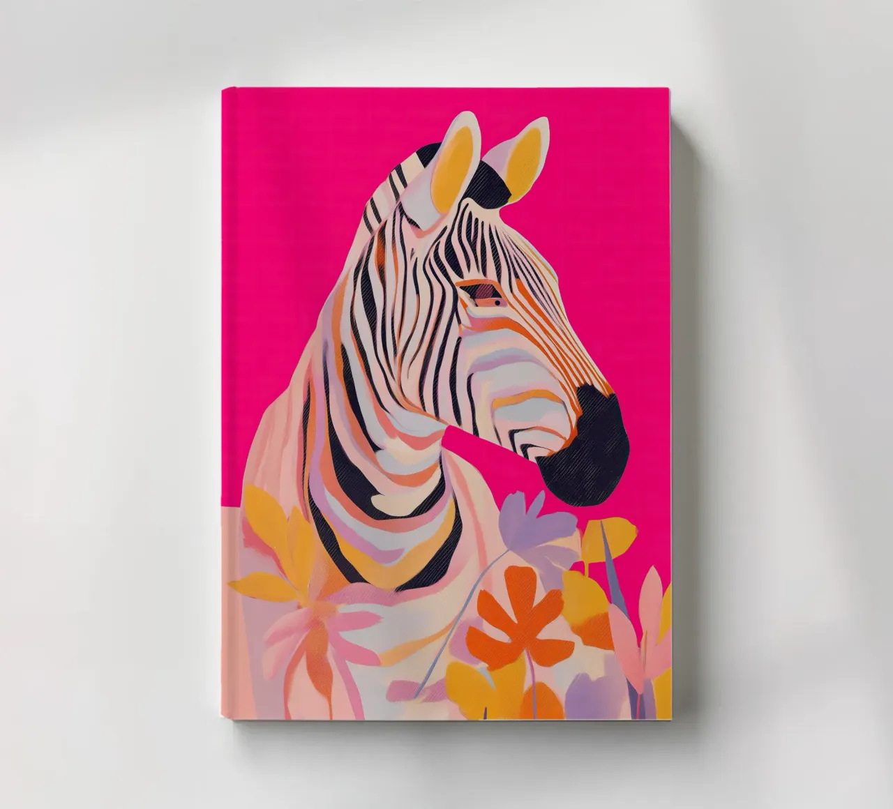 Electric Bloom - Zebra in Magenta diario da Luca