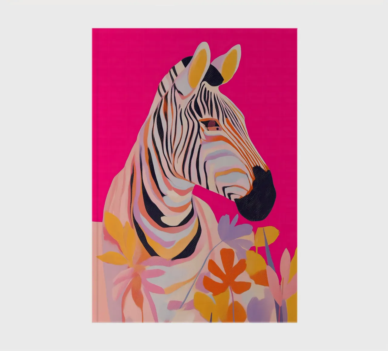 Electric Bloom - Zebra in Magenta diario da Luca