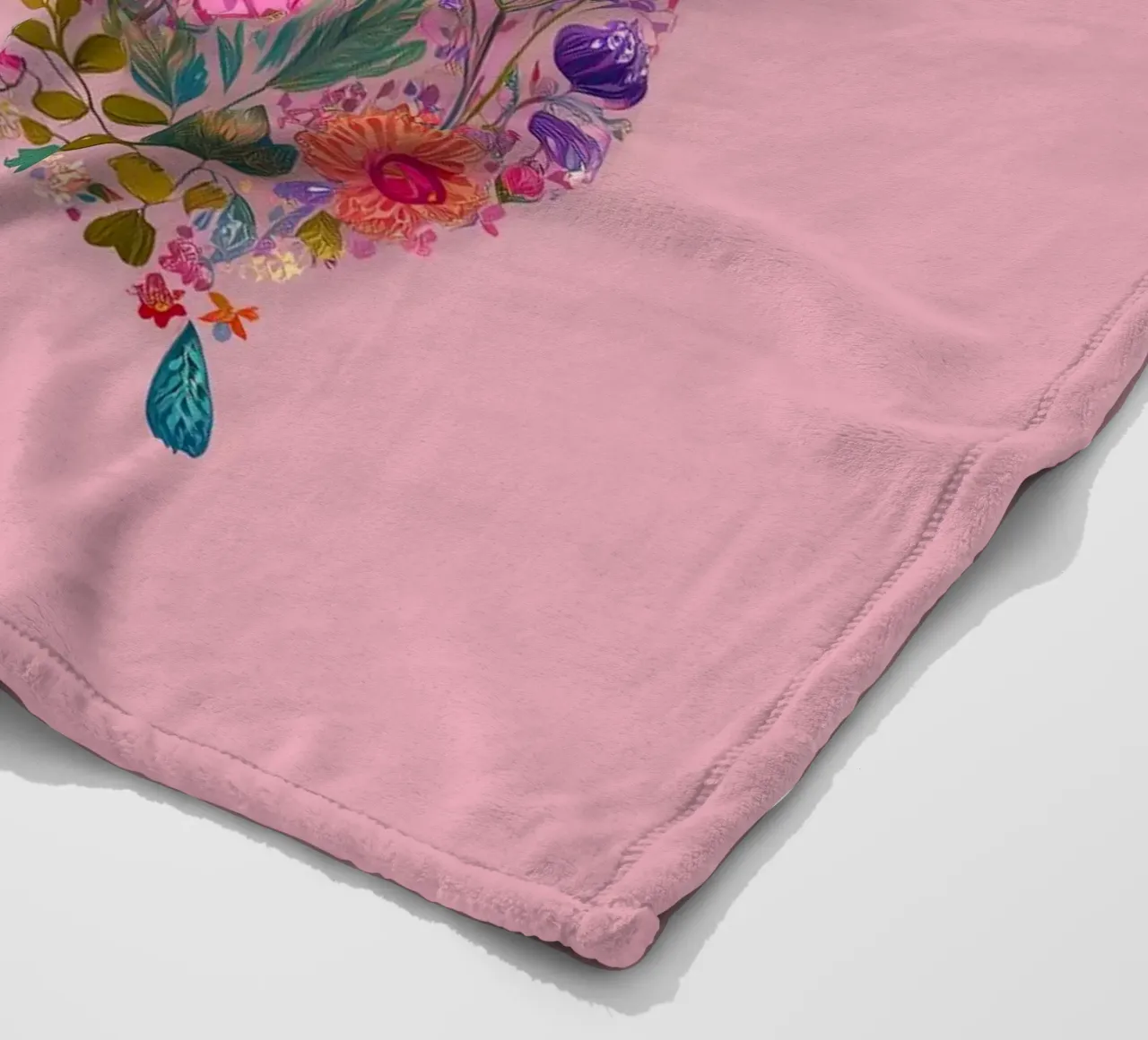 Floral Butterfly of Spring Dreams coperta in pile da Luca