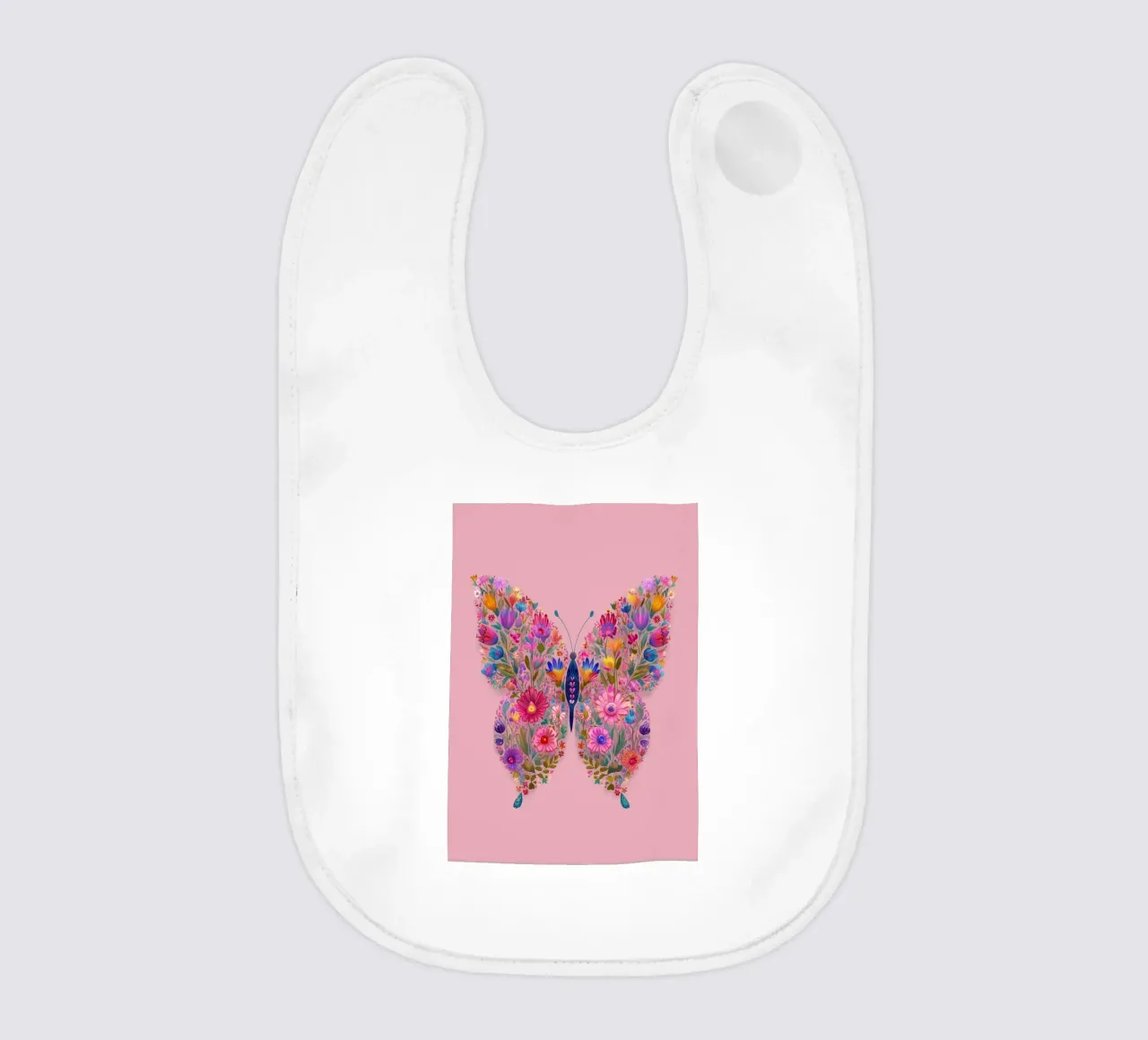 Floral Butterfly of Spring Dreams bavaglino da Luca