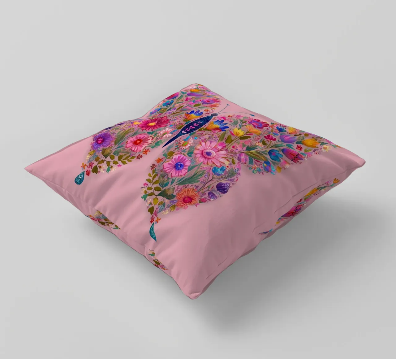 Floral Butterfly of Spring Dreams cuscino da Luca