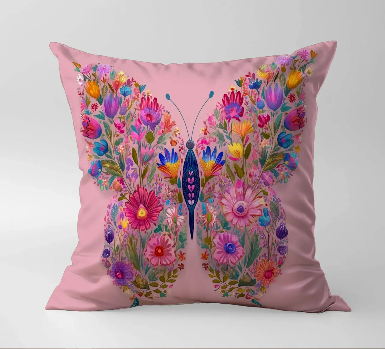 Floral Butterfly of Spring Dreams cuscino da Luca