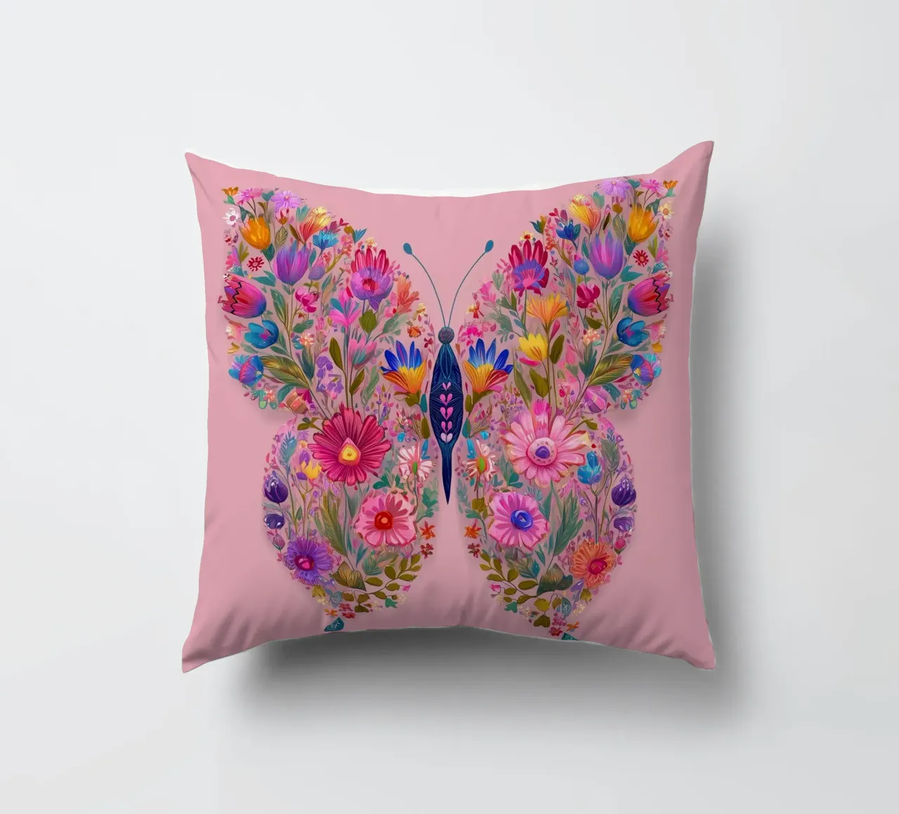 Floral Butterfly of Spring Dreams cuscino da Luca