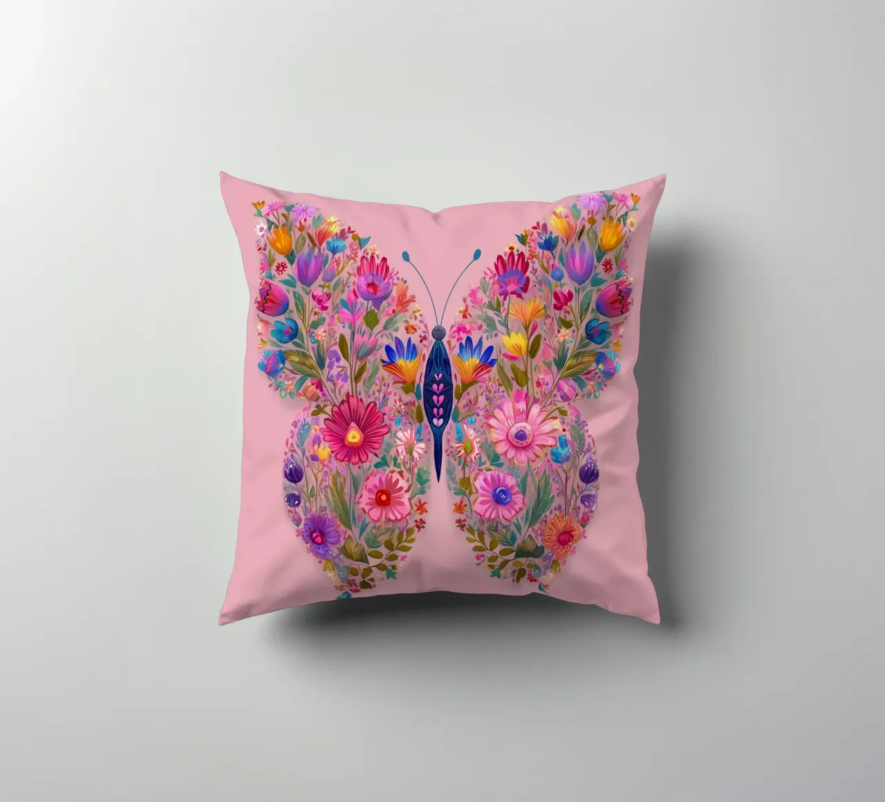 Floral Butterfly of Spring Dreams cuscino da Luca