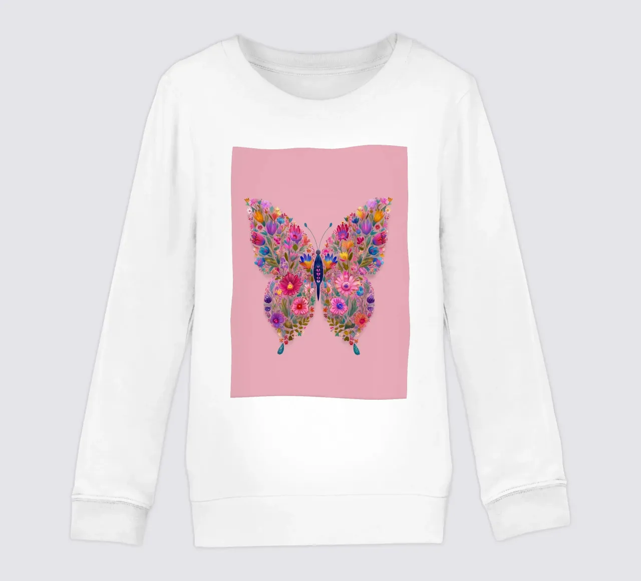 Floral Butterfly of Spring Dreams felpa bambino da Luca