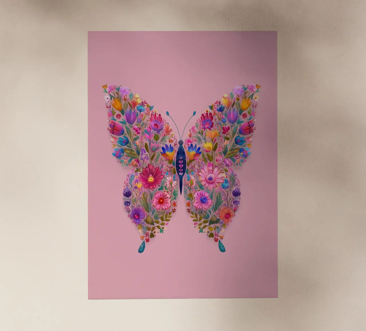 Floral Butterfly of Spring Dreams pellicola backlit da Luca