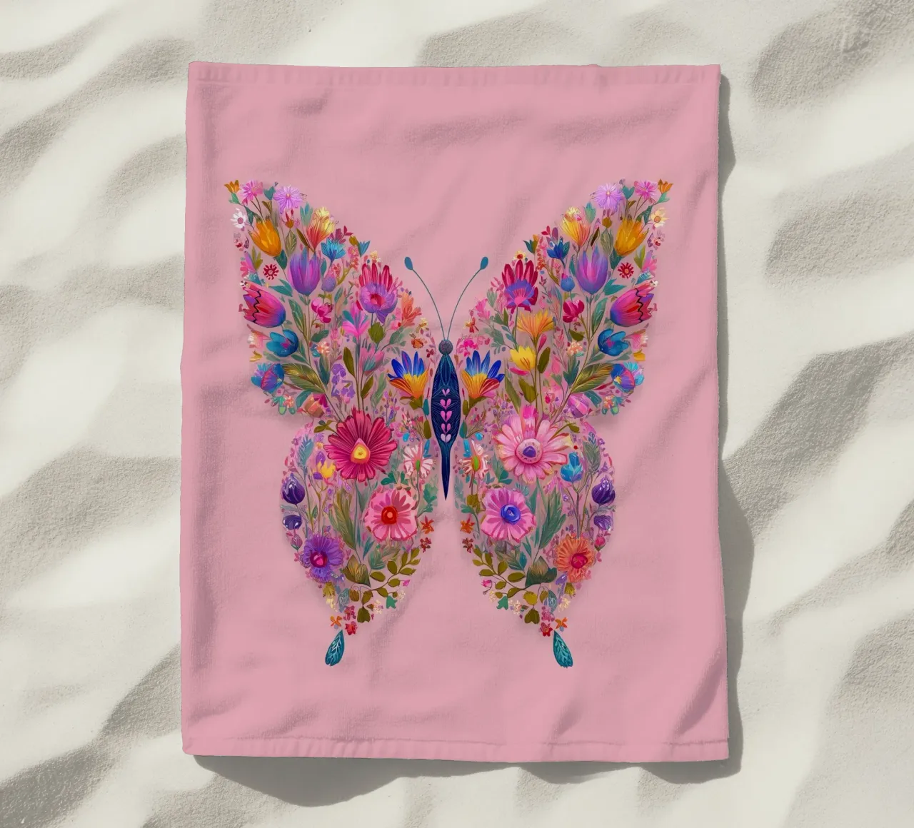 Floral Butterfly of Spring Dreams telo mare da Luca