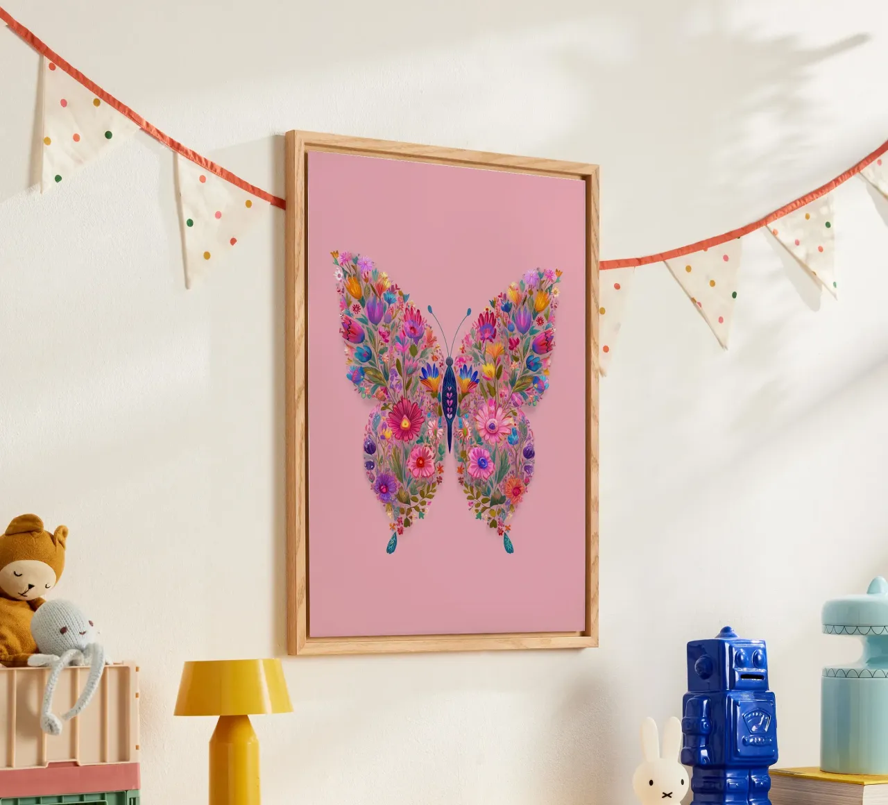 Floral Butterfly of Spring Dreams plexiglass da Luca