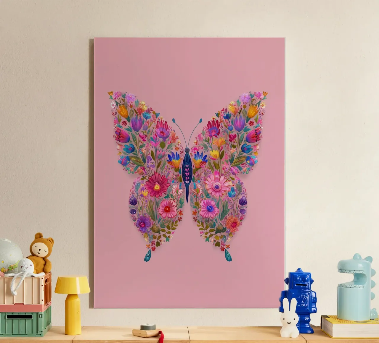 Floral Butterfly of Spring Dreams plexiglass da Luca