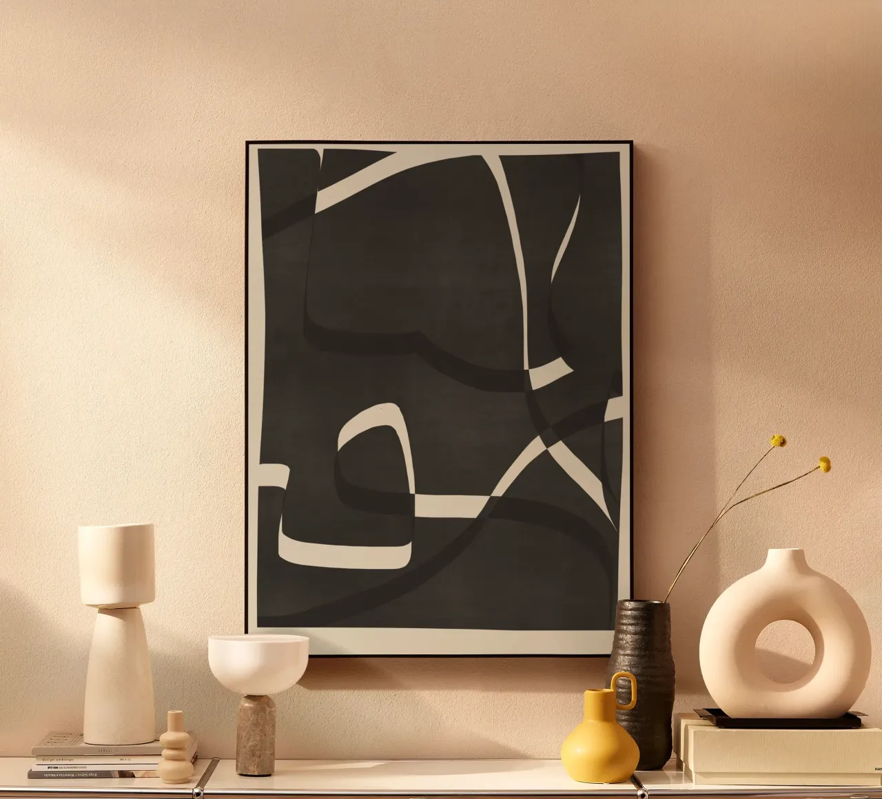 Courbes et lignes dynamiques plexiglas de Life of Pie