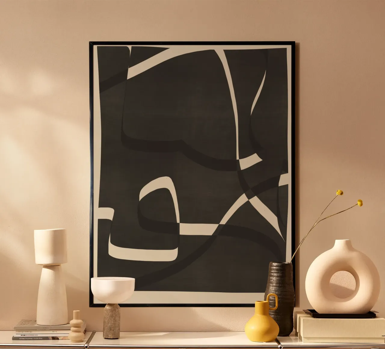 Curve e linee dinamiche carta hahnemühle da Life of Pie