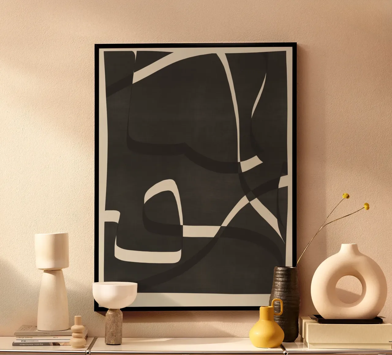 Curve e linee dinamiche carta hahnemühle da Life of Pie