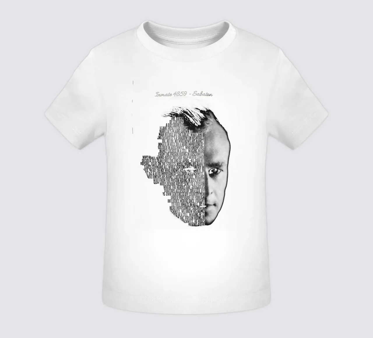 Inmate 4859 baby t-shirt by Gunawan Rb