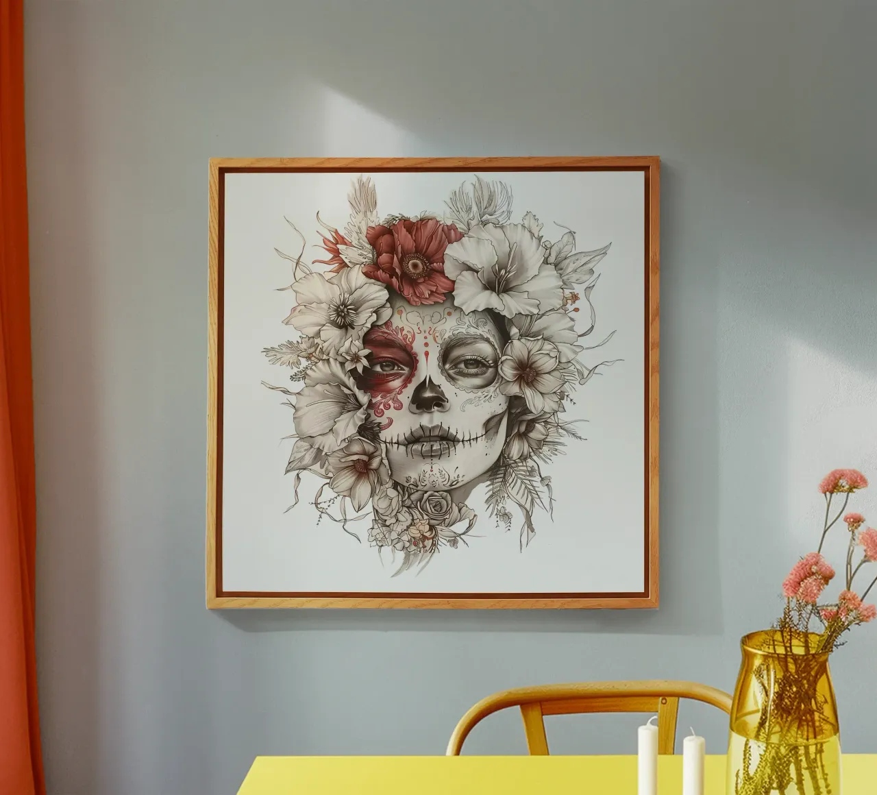 Bellezza Calavera plexiglass da LaylaOzFun