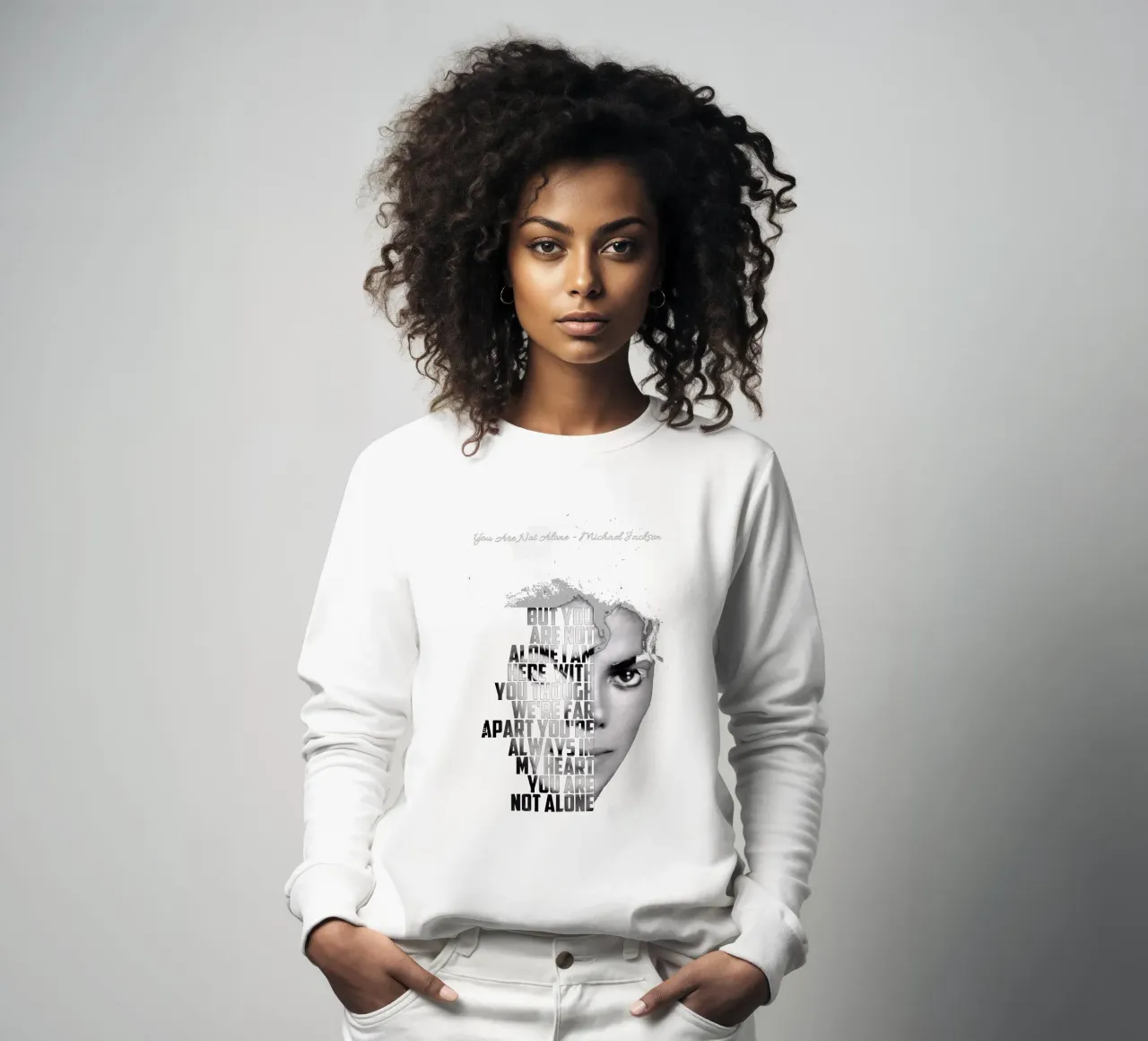 Non siete soli felpa da Gunawan Rb